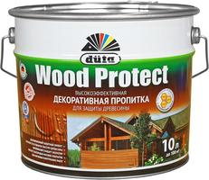 DUFA WOOD PROTECT бесцветная Пропитка декоративная для защиты древесины 10л